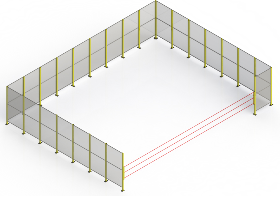 Cella di piegatura robotica fissa versatile e facile da usare